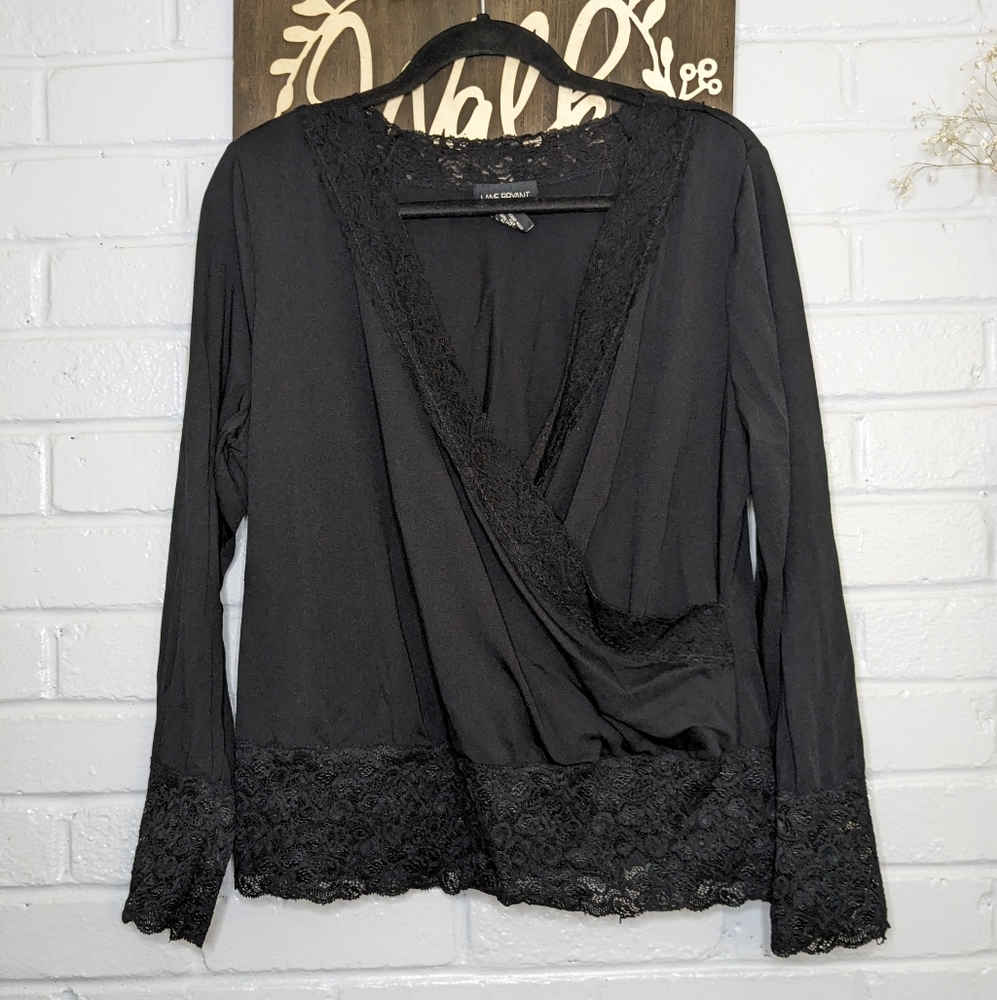 Lane Bryant Cross Body Top